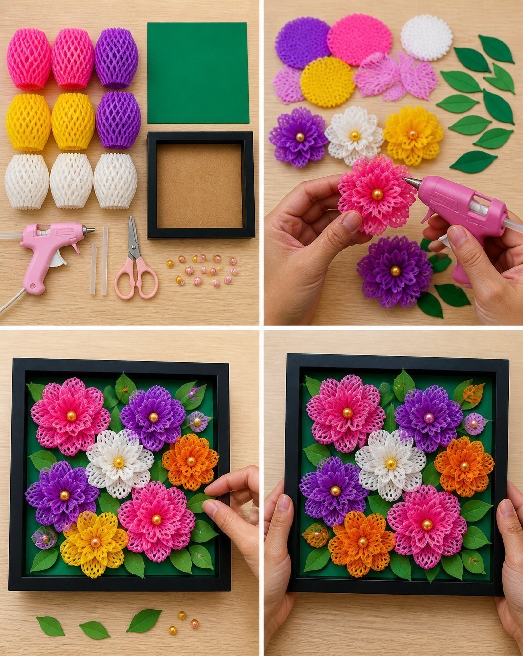 3D Flower Wall Art Ideas for Home Decor