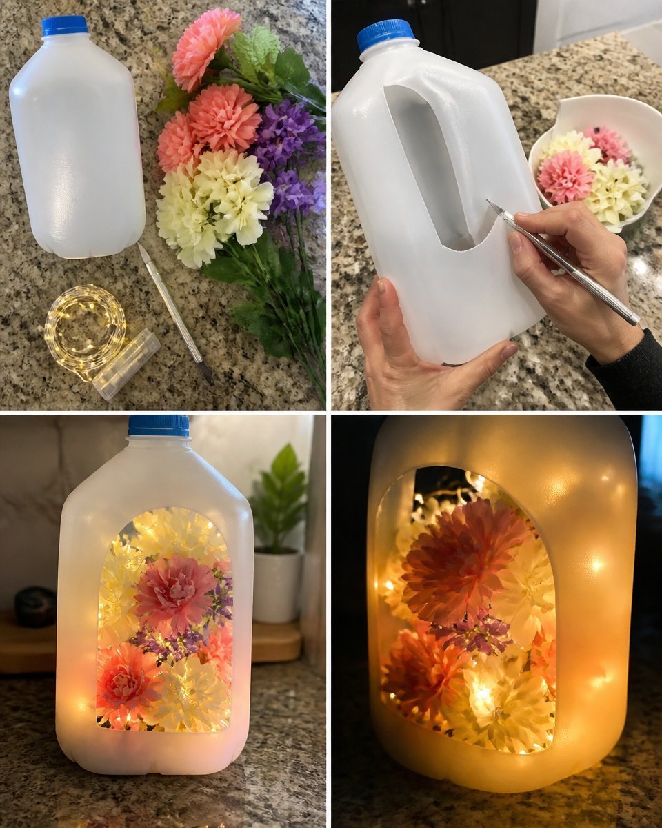 Glowing Flower Lanterns for Garden Lighting Projects