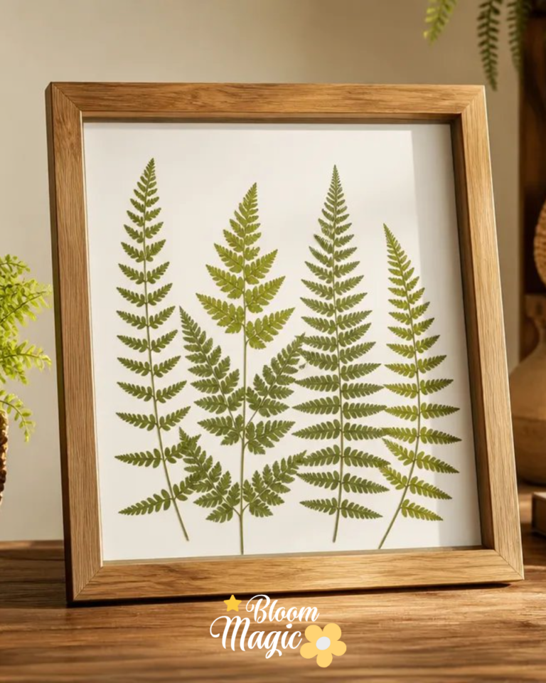Pressed Fern Wall Art
