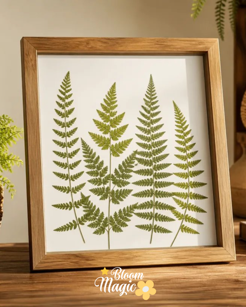 Pressed Fern Wall Art