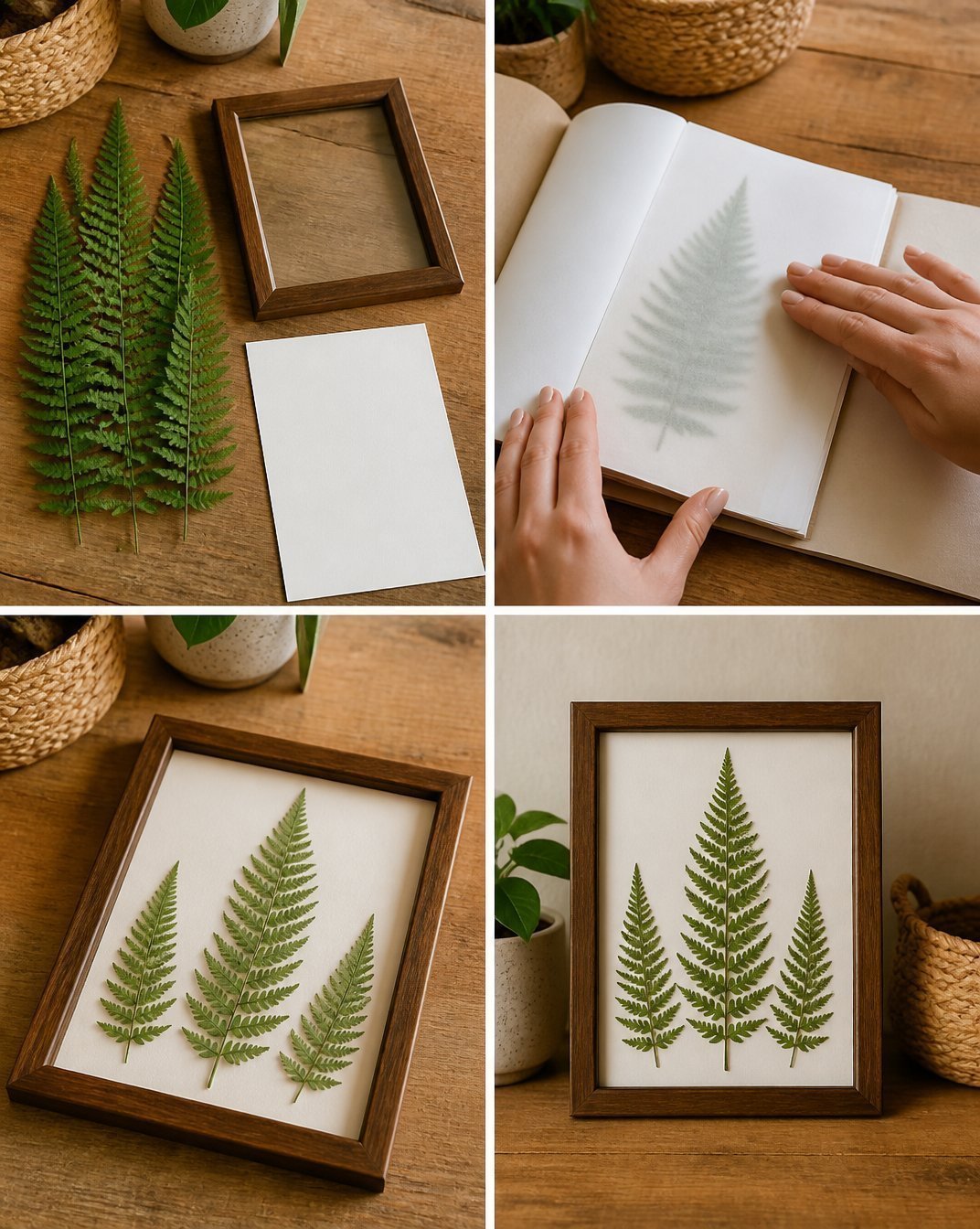Pressed Fern Wall Art