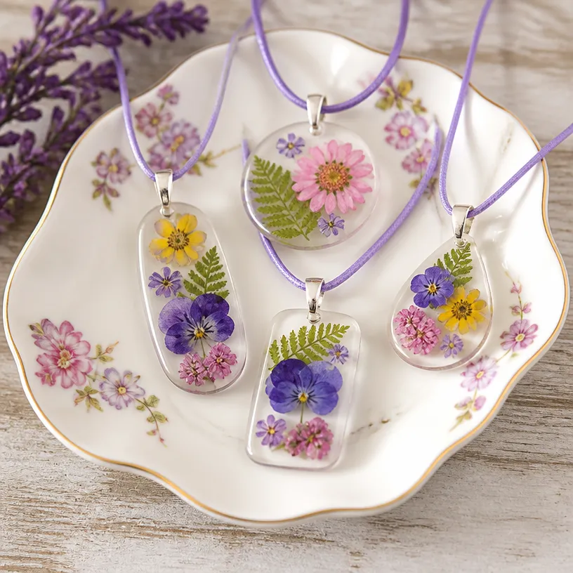 pressed flower craft